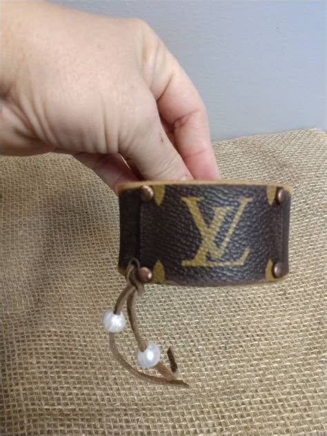 louis vuitton cuff bracelet price|repurposed louis vuitton cuff bracelet.